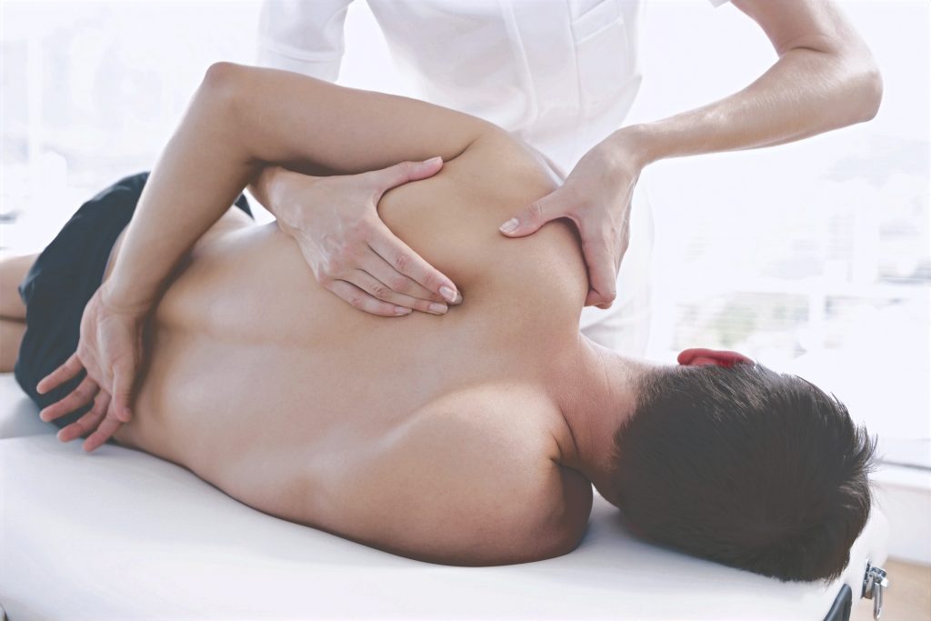 Schmerztherapie · Akupressur